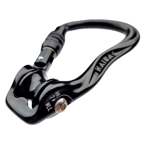 Rota SG Pulley Carabiner - Black 4 Rota SG Pulley Carabiner - Black - Image 4