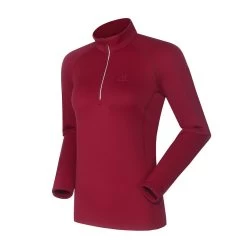 Air Fleece Stand Collar Functional Long Sleeve Baselayer Top Women's -Kailas Gear Sales Store kailas AirFleeceStandCollarFunctionalLongSleeveBaselayerTopWomen Brown KG2104202 12353 2