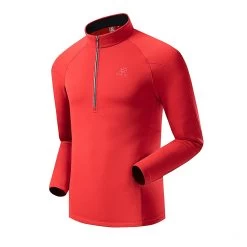Kailas Air Wool Half-zip Next-to-skin Top Men (Thick) -Kailas Gear Sales Store kailas AirWoolHalf zipNext to skinTopMen Thick DarkRed KG410086 12029 2