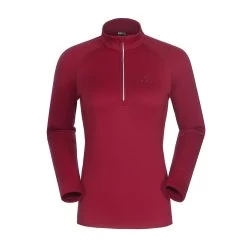 Air Fleece Stand Collar Functional Long Sleeve Baselayer Top Women's -Kailas Gear Sales Store kailas Air Fleece Stand Collar Functional Long Sleeve Baselayer Top Women Brown KG2104202 12353