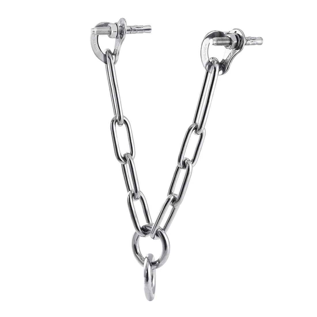 V-shaped Plates Belay Station 1 V-shaped Plates Belay Station